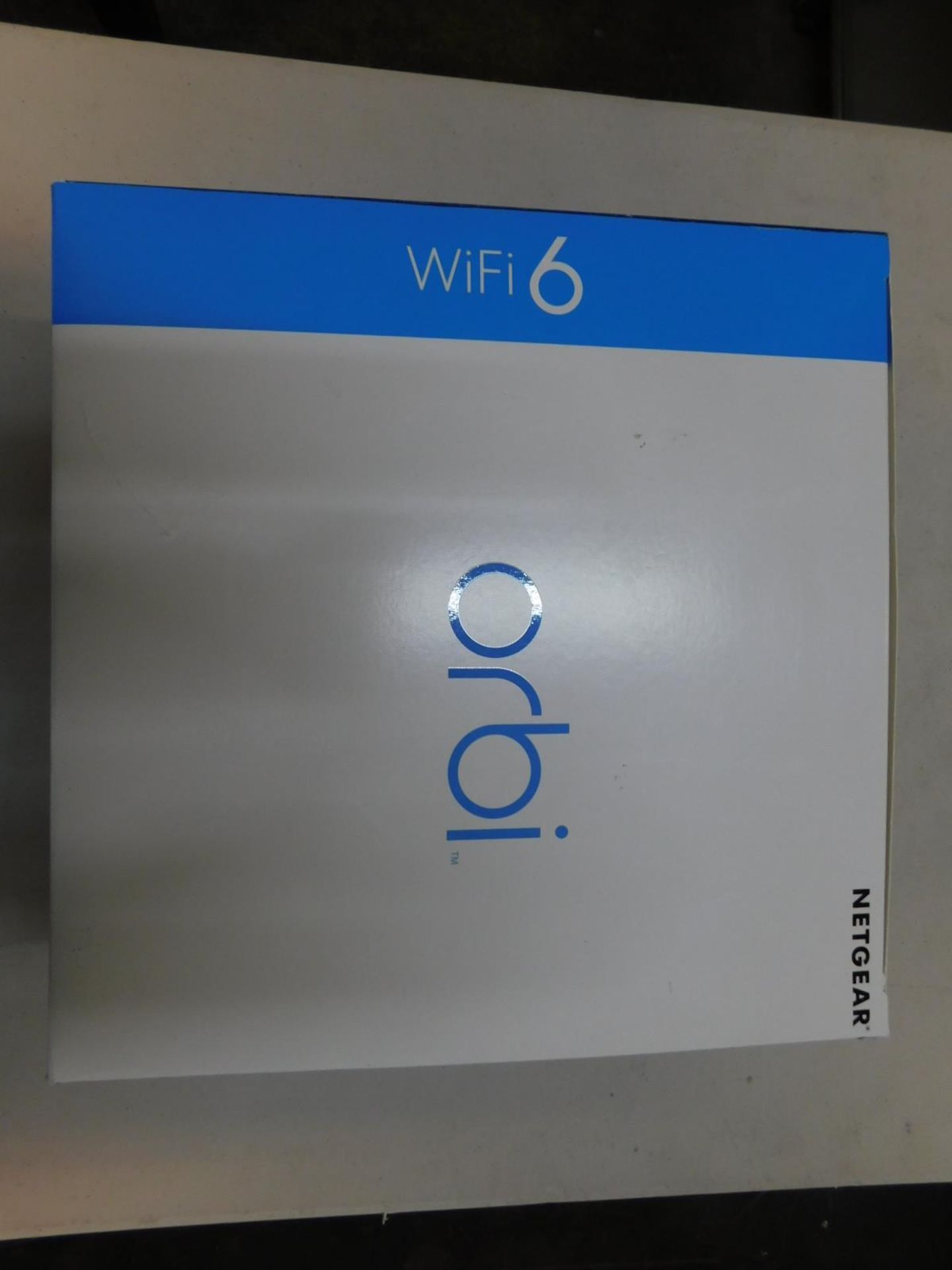 1 BOXED NETGEAR ORBI WHOLE HOME WIFI SYSTEM MODEL AC3000 COVERS UPTO 350 METERS SQUARED RRP Â£349