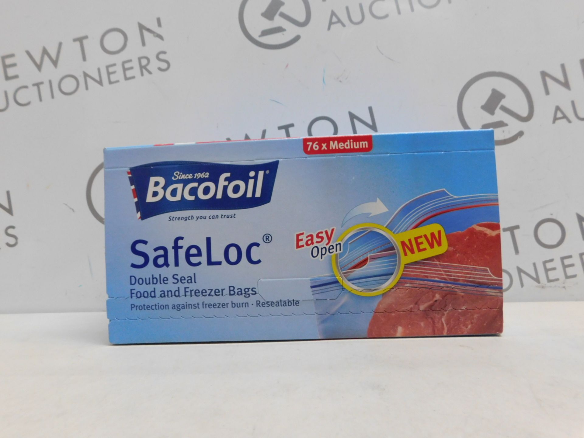 1 BOX OF BACOFOIL SAFELOC DOUBLE SEAL FOOD AND FREEZER BAGS RRP Â£24.99