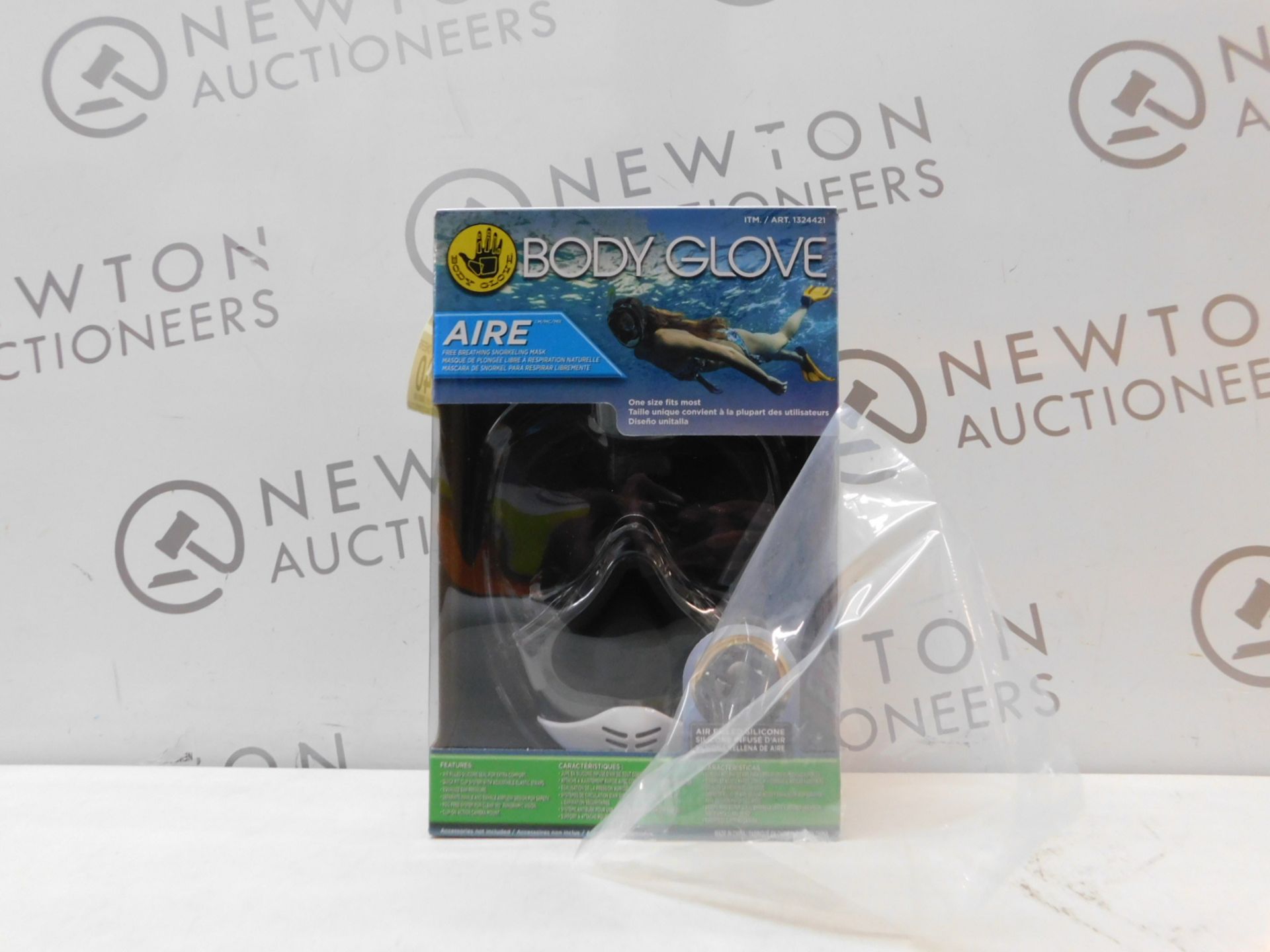 1 BRAND NEW BOXED BODY GLOVE AIRE SNORKELING MASK RRP Â£39.99