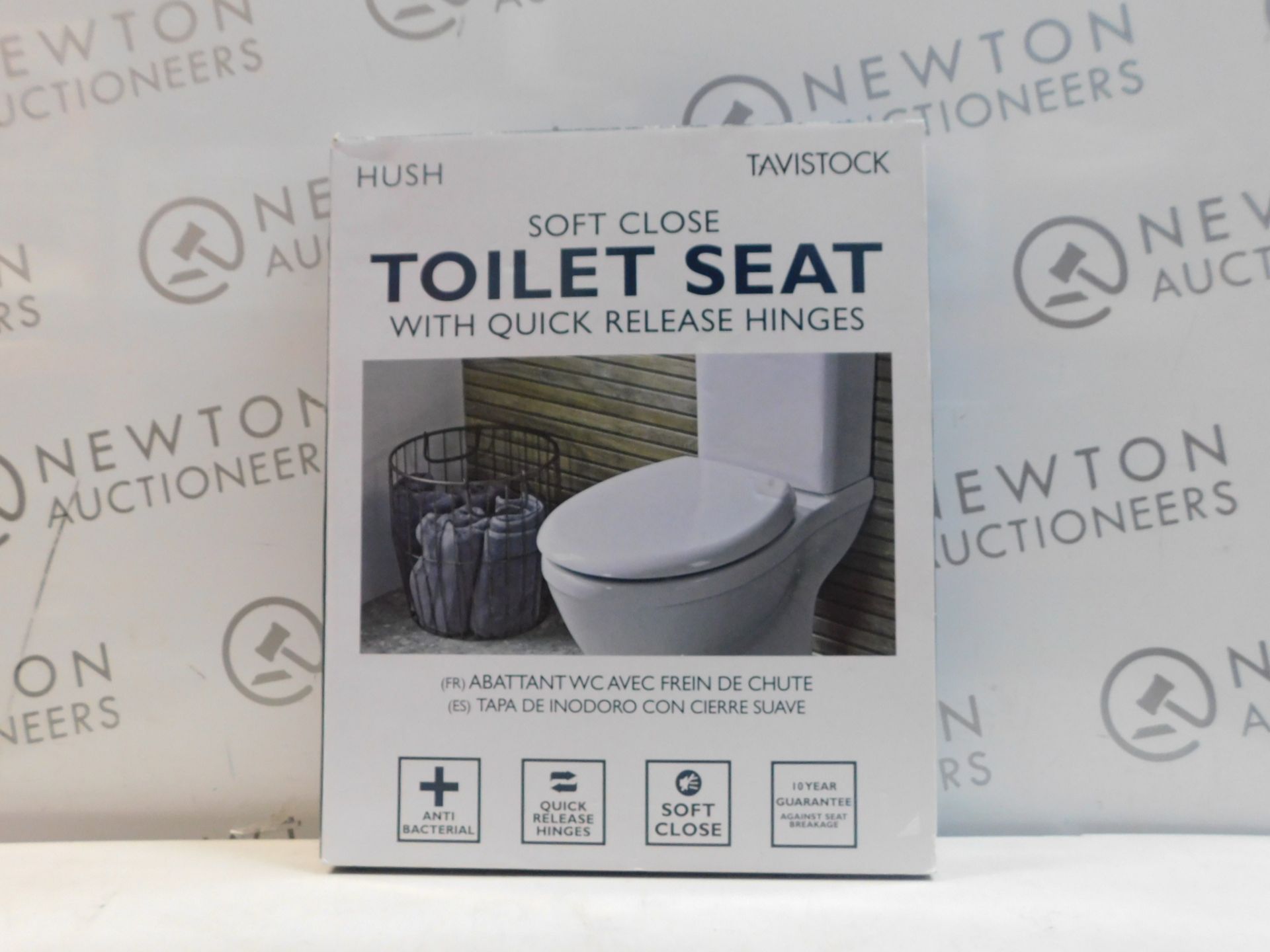 1 BOXED TAVISTOCK HUSH SOFT CLOSE QUICK RELEASE TOILET SEAT RRP Â£39.99