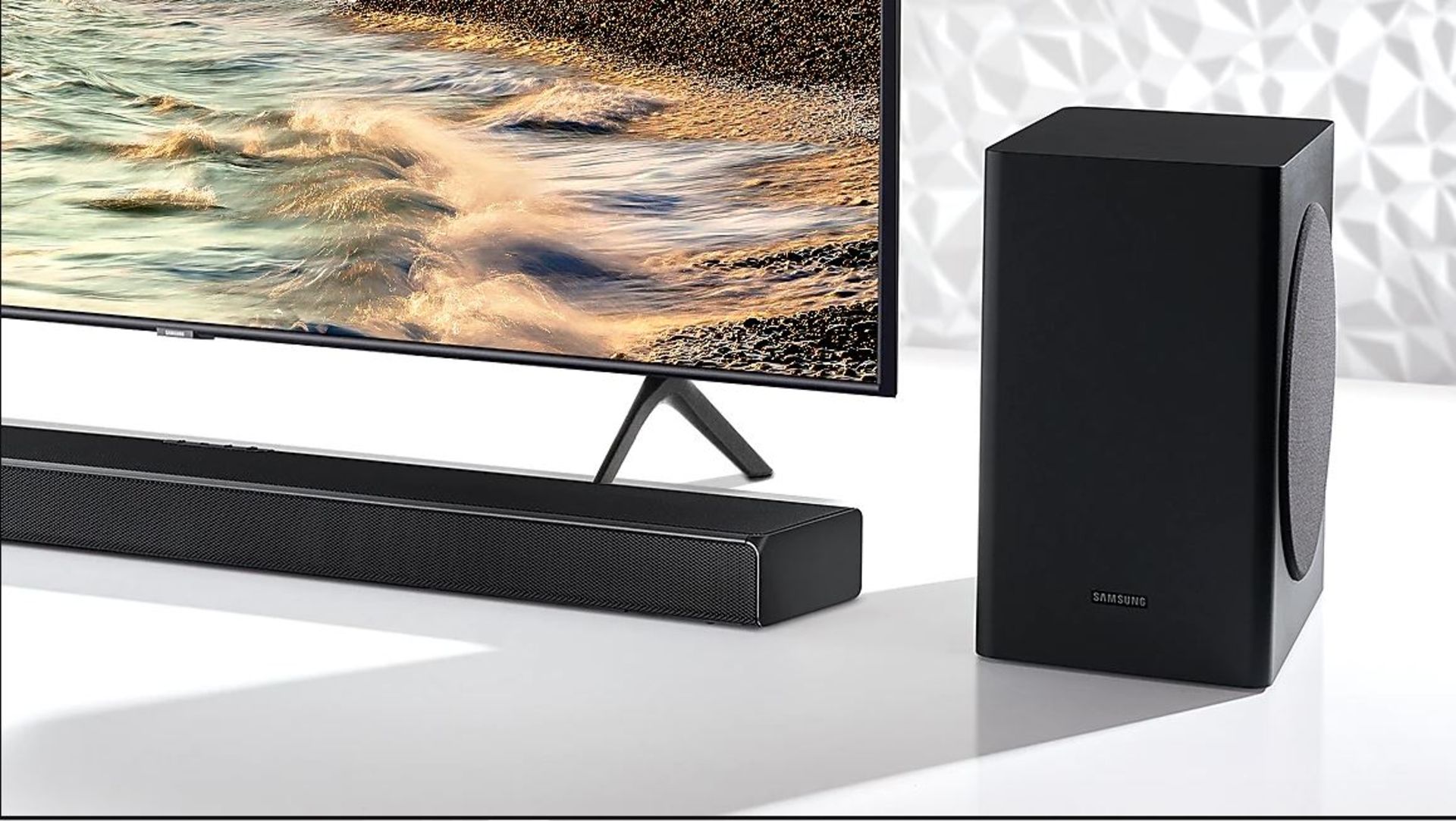 1 SAMSUNG HW-Q60T 5.1 WIRELESS SOUND BAR WITH DTS VIRTUAL:X RRP Â£499 (WORKS IN BLUETOOTH MODE