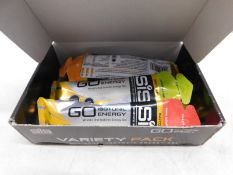 1 BOXED PACK OF 6 SIS ISOTONIC ENERGY GELS RRP Â£12.99