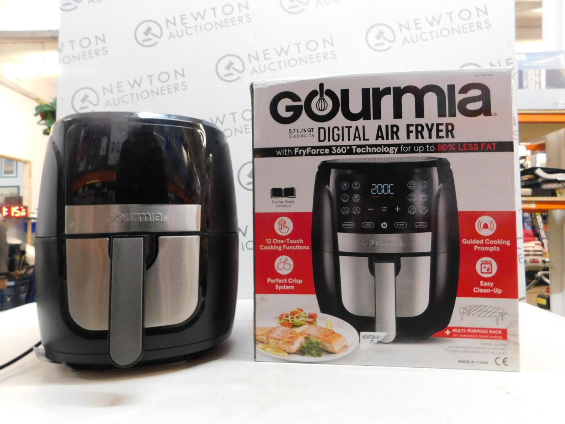 1 BOXED GOURMIA 6QT/5.7L DIGITAL AIR FRYER RRP Â£89.99