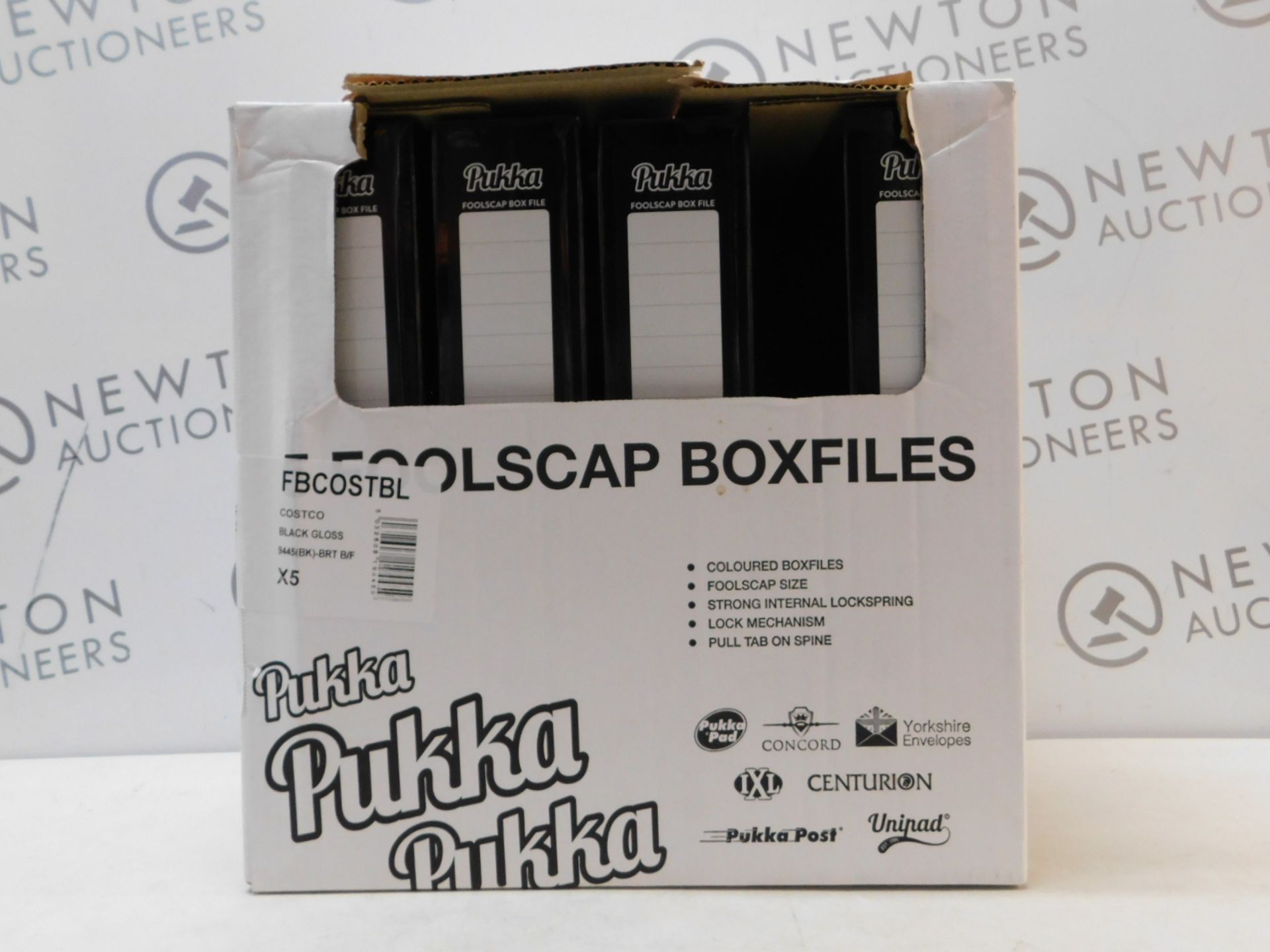 1 BOXED SET OF 4 PUKKA FOOLSCAP BOXFILES RRP Â£29