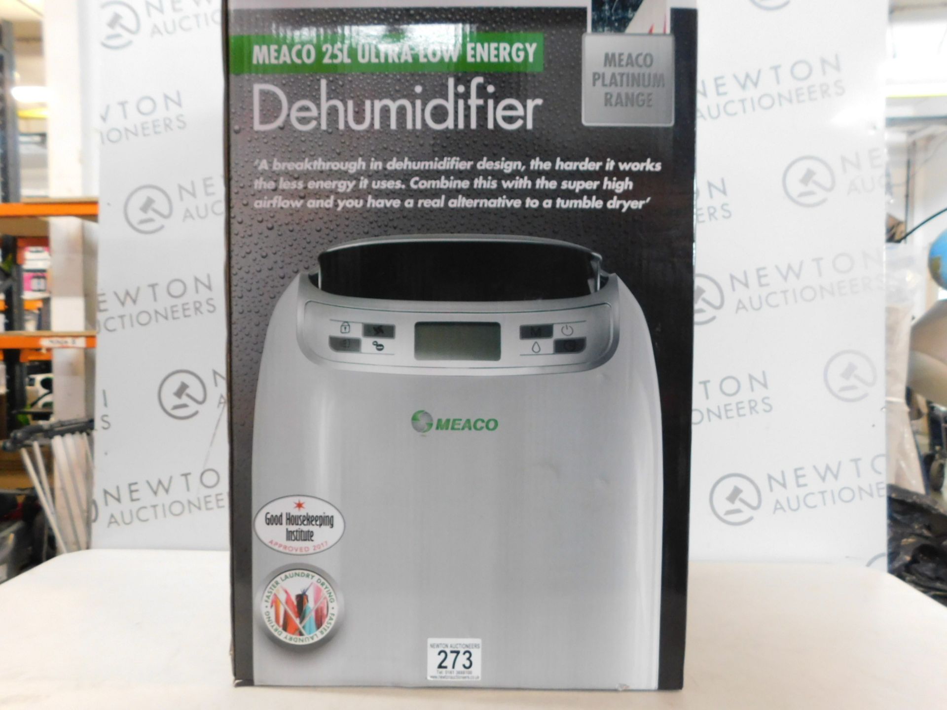 1 BOXED MEACO 25L DEHUMIDIFIER RRP Â£299