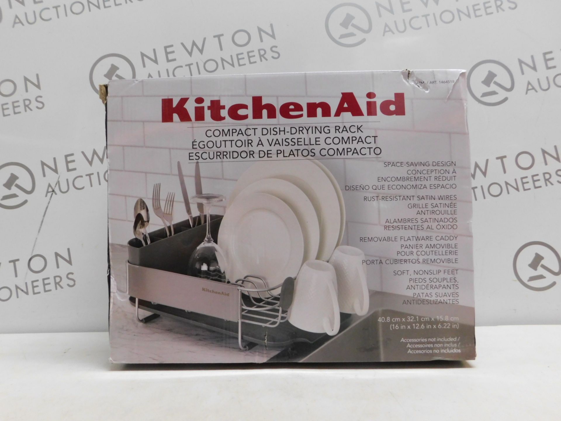 1 BOXED KITCHEAID DISH-DRYING RACK RRP Â£34.99