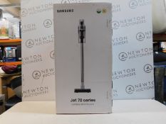 1 BOXED SAMSUNG JET 70 TURBO 21.6V VACUUM CLEANER WITH LED DISPLAY RRP Â£399 (WITH BATTERY AND
