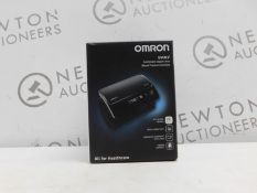 1 BOXED OMRON EVOLV AUTOMATIC UPPER ARM BLOOD PRESSURE MONITOR MODEL HEM-7600T-E RRP Â£129.99