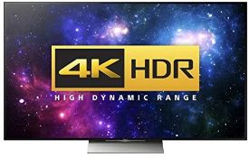 1 SONY 55" KD-55XD8599 4K ULTRA HD 3D LED SMART TV WITH REMOTE RRP Â£899 (WORKING, HAS A DEEP