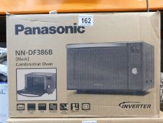 1 BOXED PANASONIC NN-DF386B 3-IN-1 1000W 23L BLACK COMBINATION MICROWAVE OVEN RRP Â£279.99