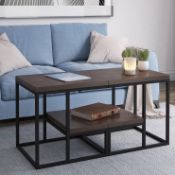 1 BOXED TRESANTI WOODEN SIDE TABLES, 2 PACK RRP Â£199