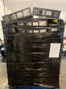 1 PALLET OF 16 SMASHED SCREEN TVS, INCLUDING SONY, LG, SAMSUNG, PANASONIC, PHILIPS, TOSHIBA. MOST