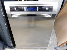 1 HOTPOINT FDUD43133X 14 PLACE FREESTANDING DISHWASHER STAINLESS STEEL RRP Â£299 (NO POWER)