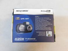 1 BOXED NEXT BASE 412GW PROFESSIONAL HIGH DEFINITION IN CAR CAM RRP Â£179.99