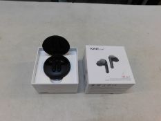 1 BOXED LG TONE FREE EARPHONES WITH MERIDIAN TECHNOLOGY MODEL HBS-FN6 RRP Â£119.99