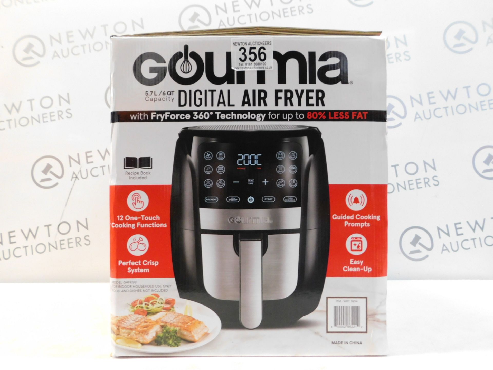 1 BOXED GOURMIA 6QT/5.7L DIGITAL AIR FRYER RRP Â£89.99