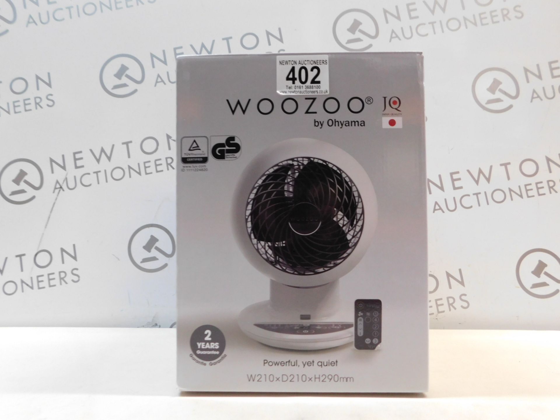 1 BOXED WOOZOO CIRCULATOR FAN BY OHAMA RRP Â£39.99