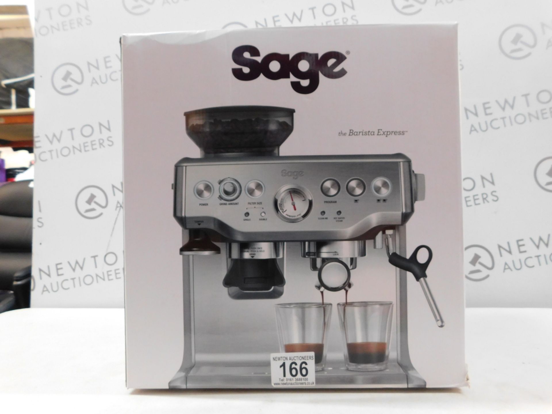 1 BOXED SAGE BARISTA EXPRESS BES875UK BEAN TO CUP COFFEE MACHINE RRP Â£599