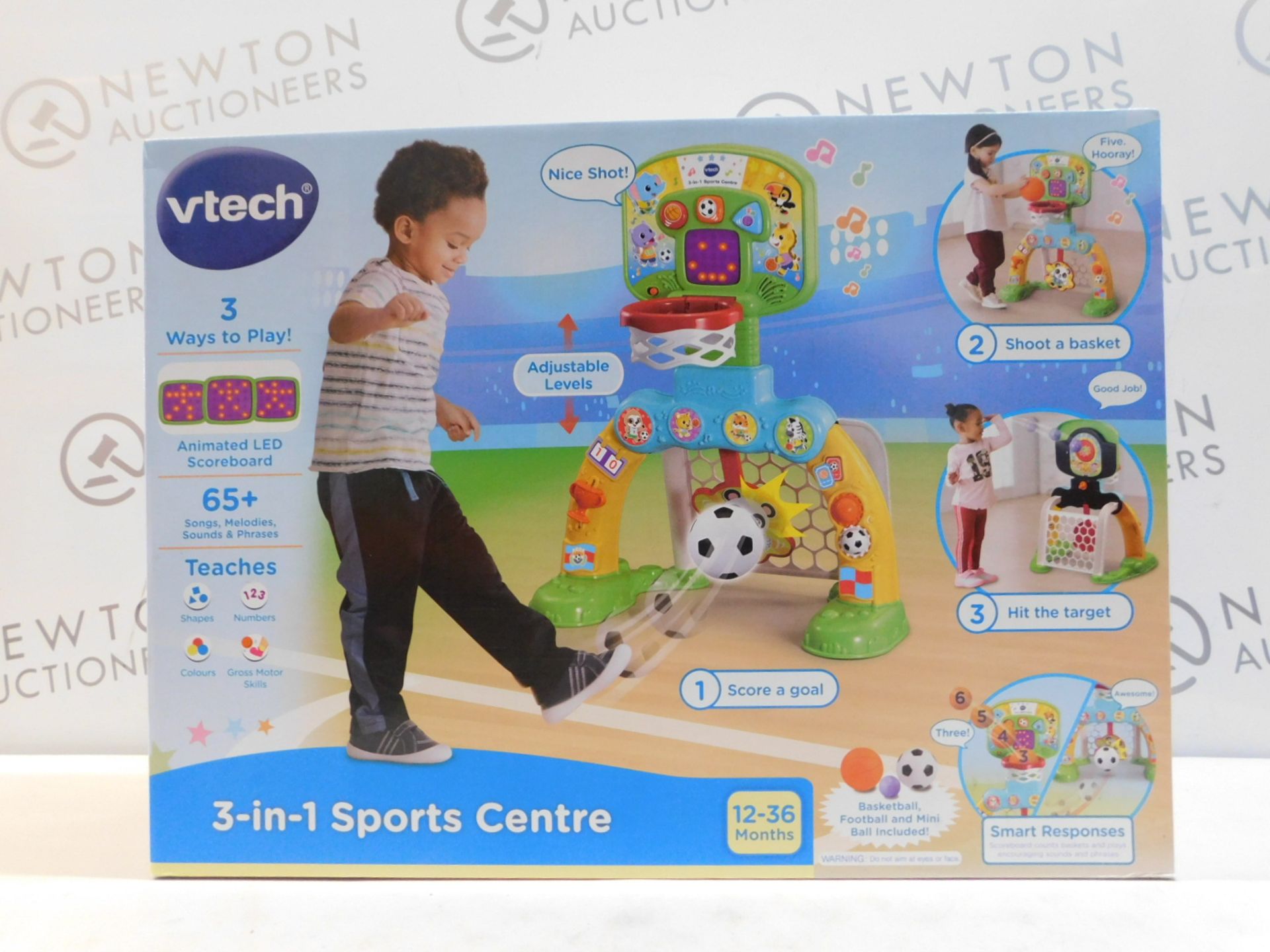 1 BOXED VTECH 3-IN-1 SPORTS CENTRE RRP Â£39.99