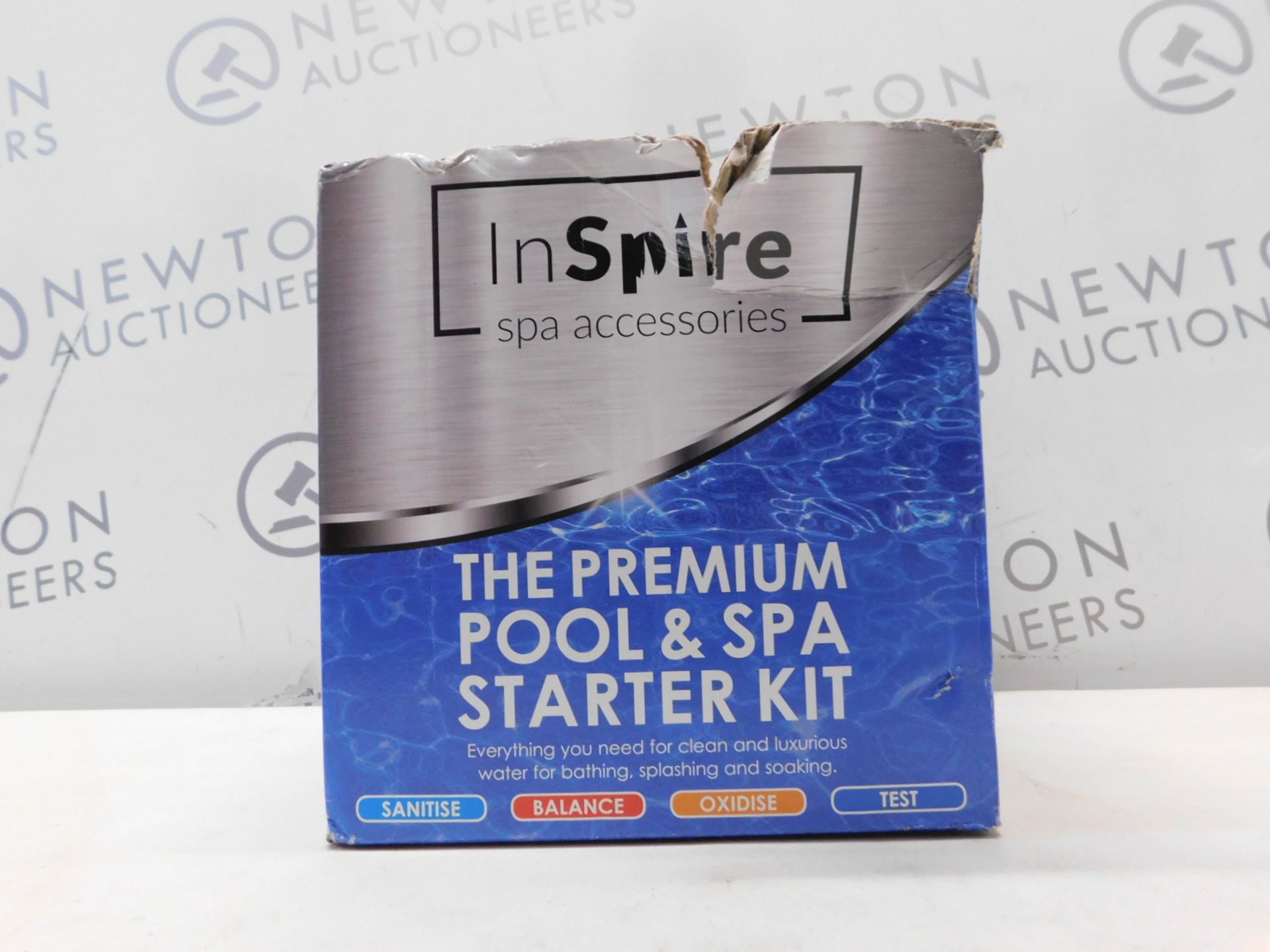 1 BOXED INSPIRE PREMIUM POOL AND SPA STARTER KIT RRP Â£49