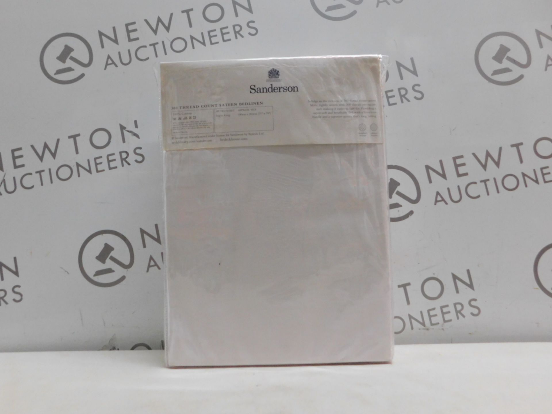 1 PACKED SANDERSON SUPERKING SIZE FITTED SHEET RRP Â£39