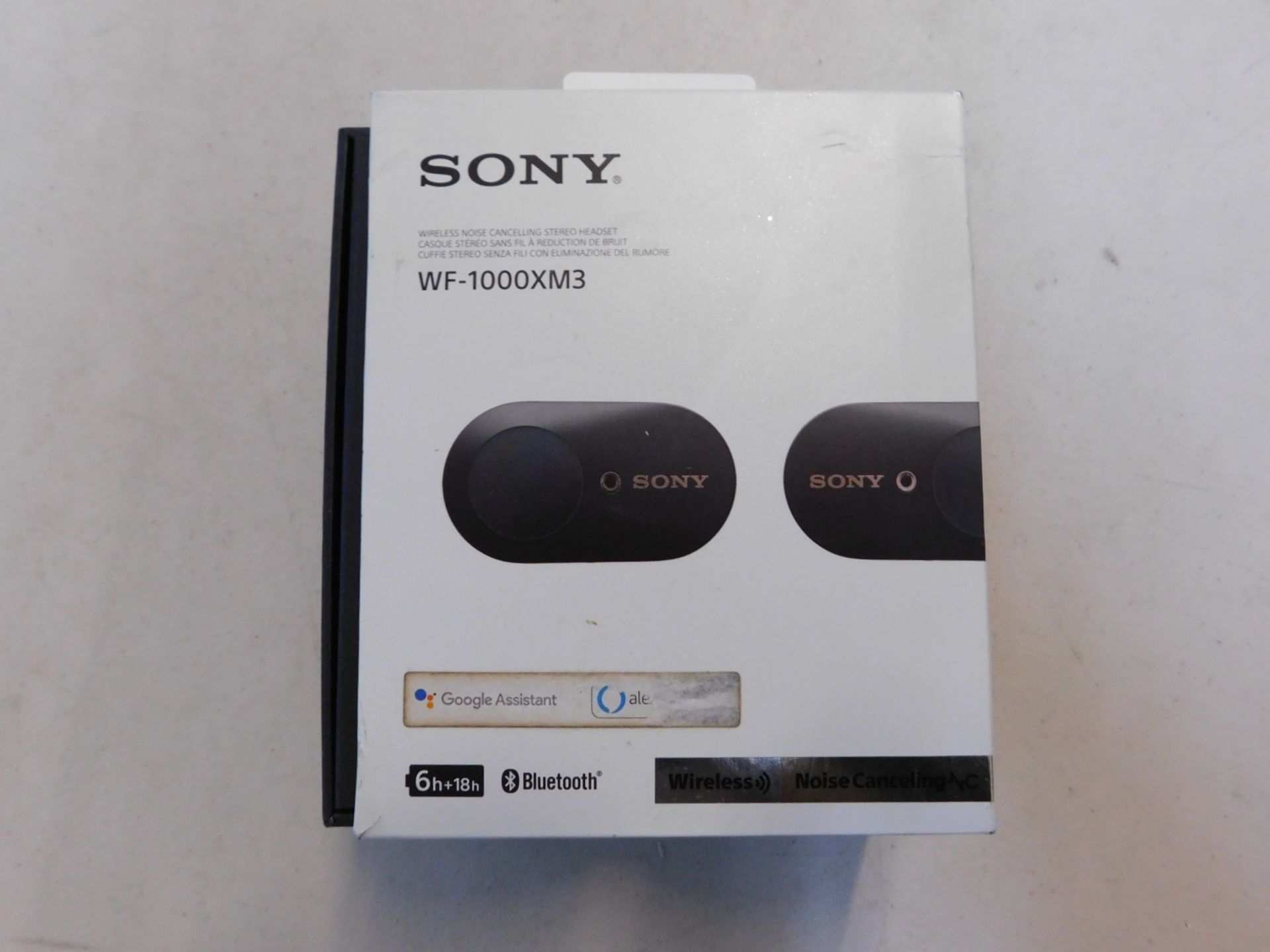 1 BOXED SONY EAR BUDS MODEL WF-1000XM3 RRP Â£229.99