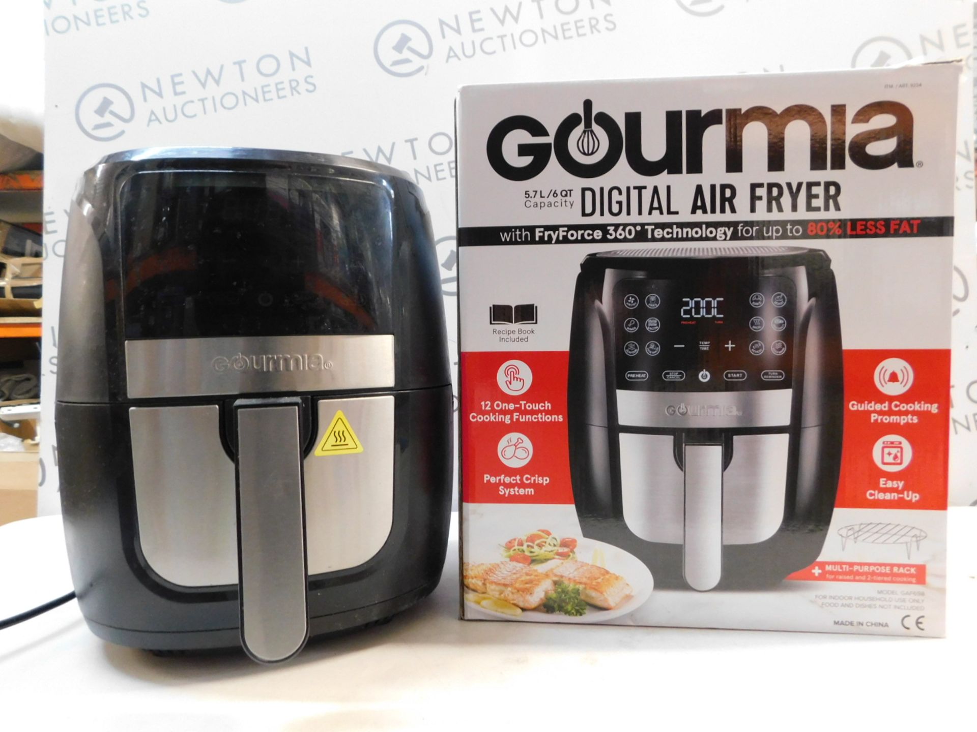 1 BOXED GOURMIA 5.7L DIGITAL AIR FRYER RRP Â£89.99