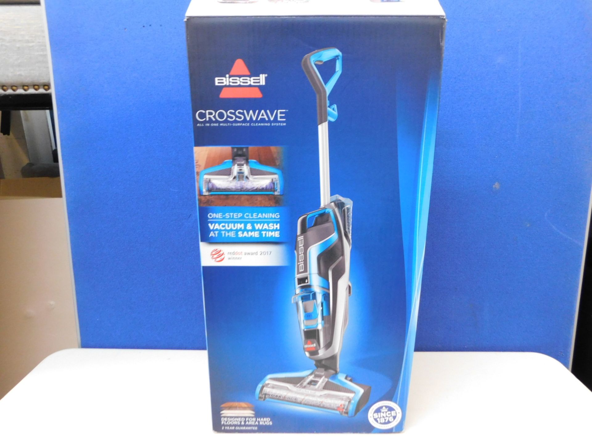 1 BOXED BISSELL CROSSWAVE ALL IN ONE MULTI-SURFACE CLEANING SYSTEM RRP Â£249.99