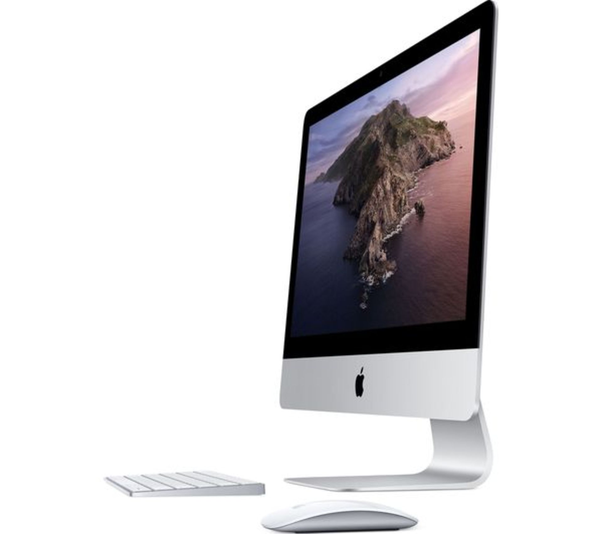 1 BOXED APPLE IMAC 21.5" MODEL MHK03B/A - INTEL CORE I5 - 8GB RAM - 256GB SSD, WITH KEYBOARD AND