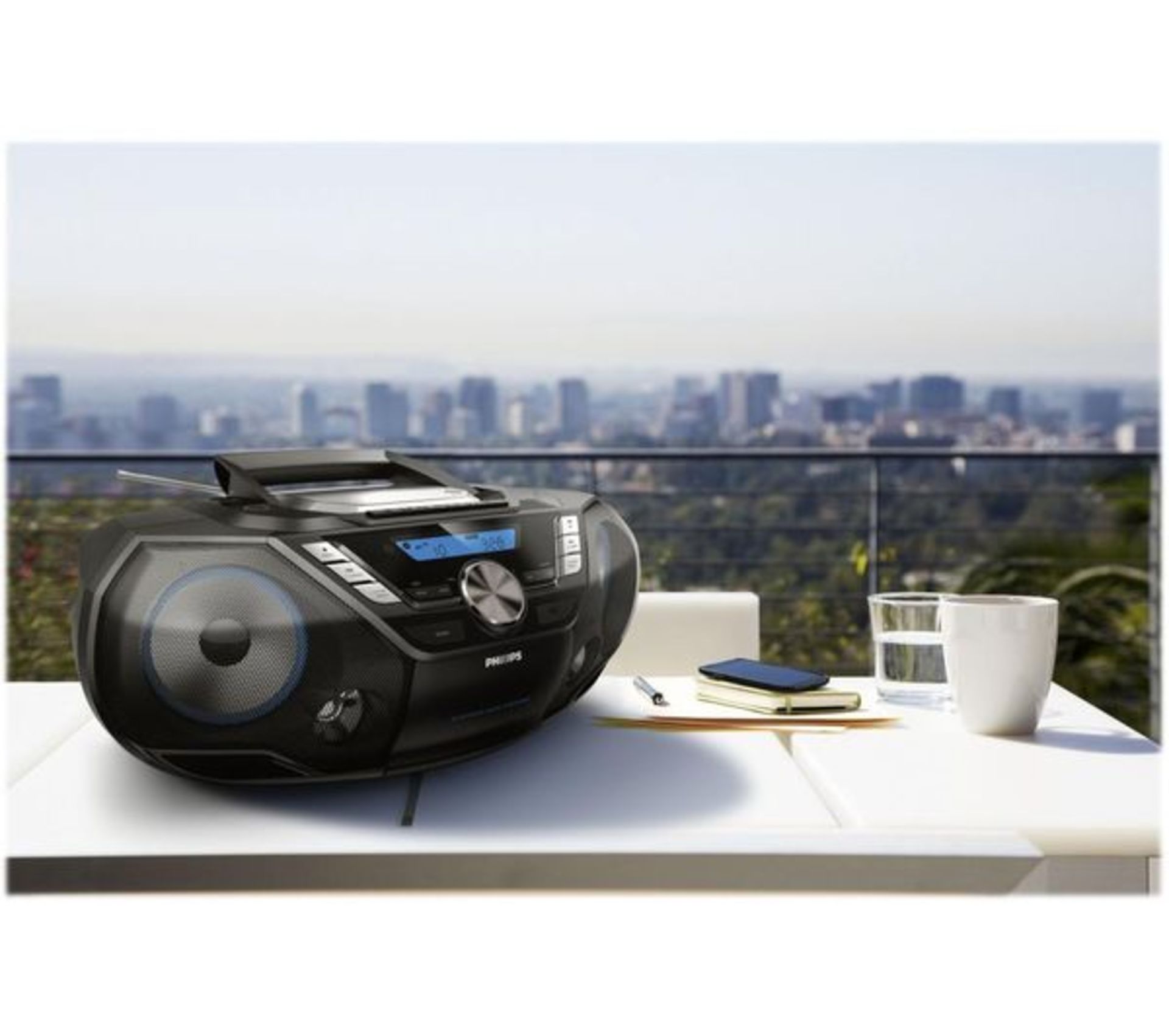 1 PHILIPS AZB798T/12 DAB/FM BOOMBOX RRP Â£119