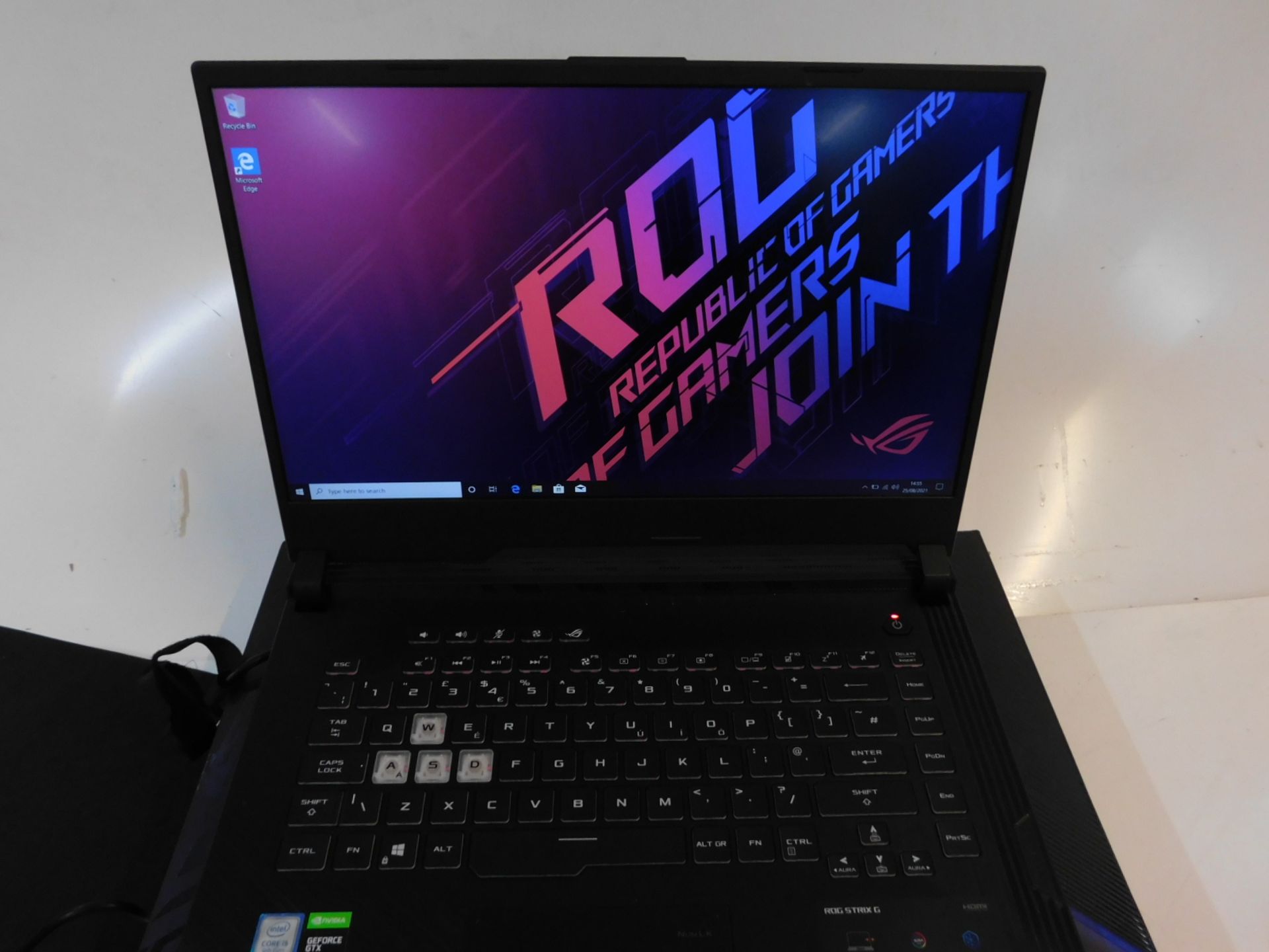 1 BOXED GAMING ASUS ROG STRIX G531GU-AL342T, 120HZ 1080P SCREEN, I5-9300H, 16GB RAM, 1TB SSD, 15.6