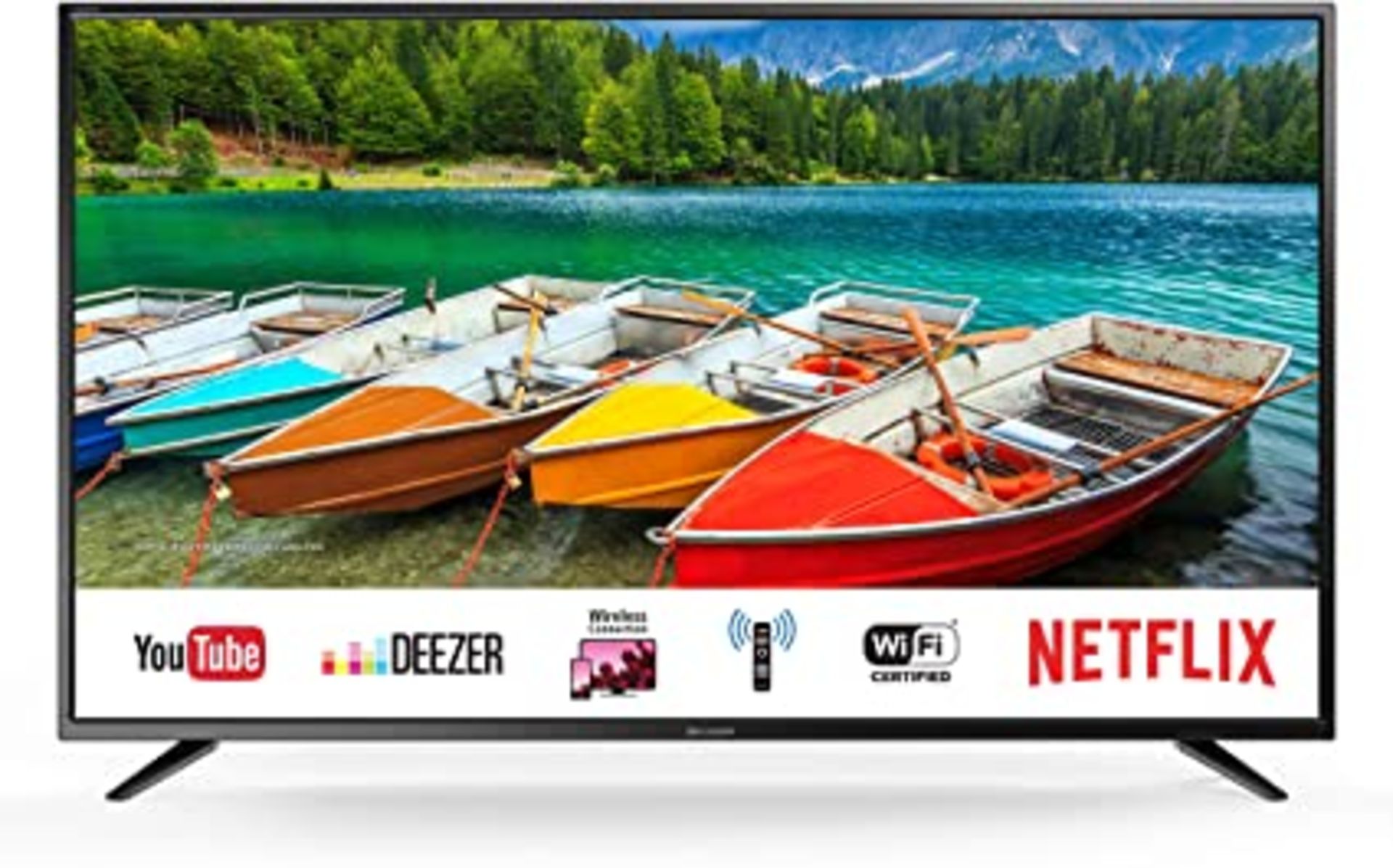 1 LG 49UK7550 49" 2160P ULTRA HD LED INTERNET TV WITH STAND RRP Â£499 (WORKING, WIFI NOT CONNECTING,