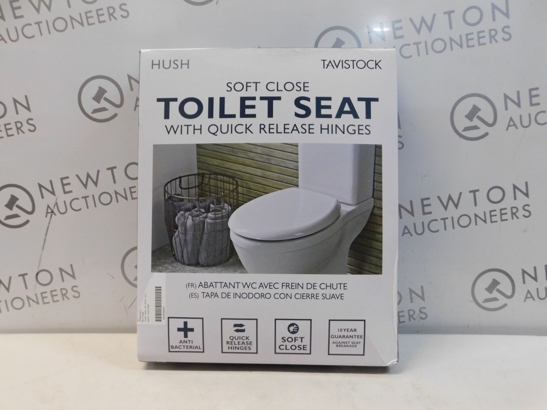 1 BOXED TAVISTOCK HUSH SOFT CLOSE QUICK RELEASE TOILET SEAT RRP Â£39.99