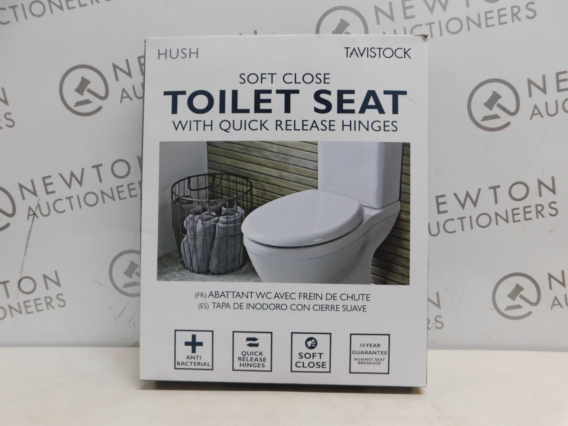 1 BOXED TAVISTOCK HUSH SOFT CLOSE QUICK RELEASE TOILET SEAT RRP Â£39.99