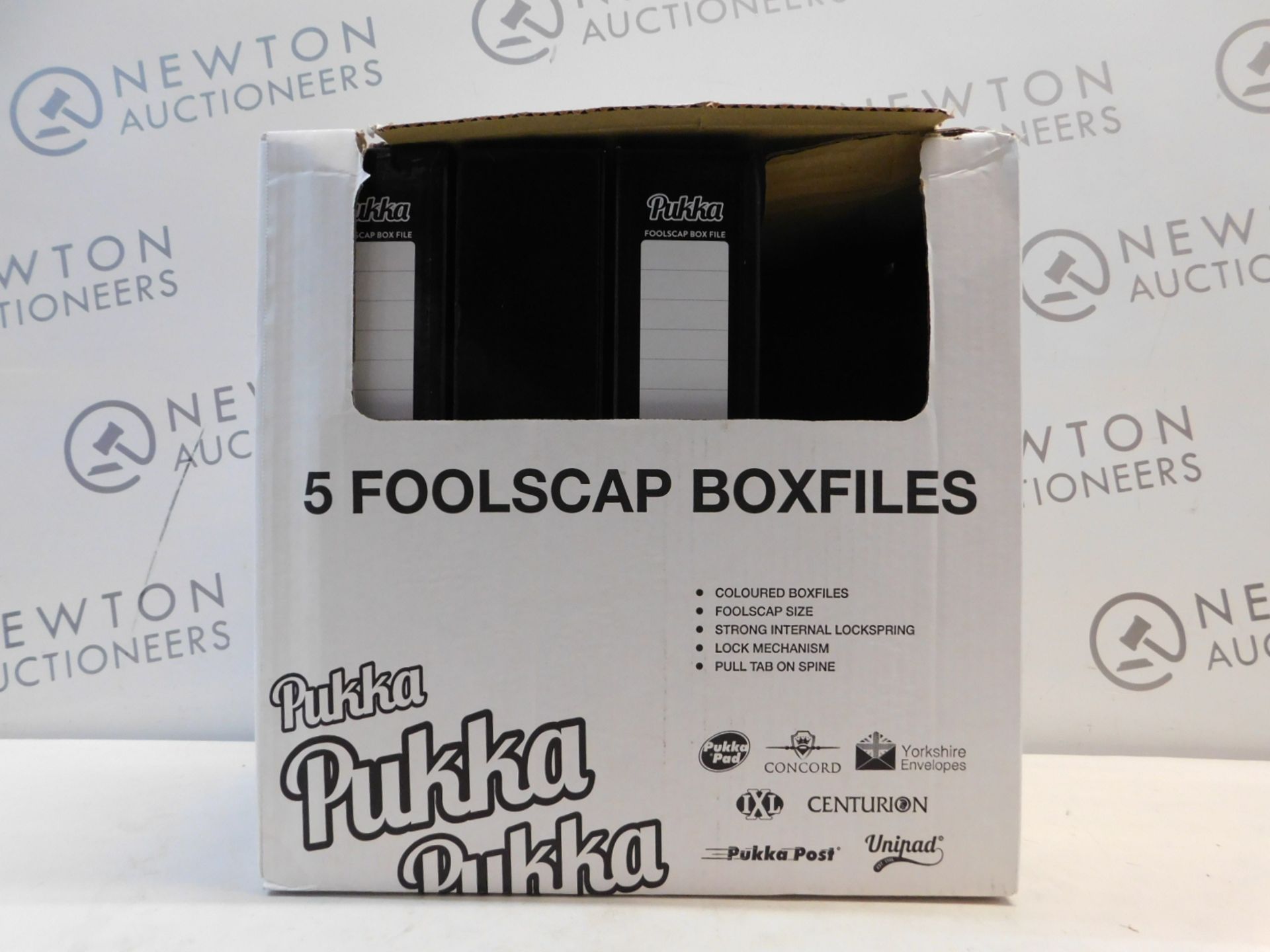 1 BOXED SET OF 4 PUKKA FOOLSCAP BOXFILES RRP Â£29