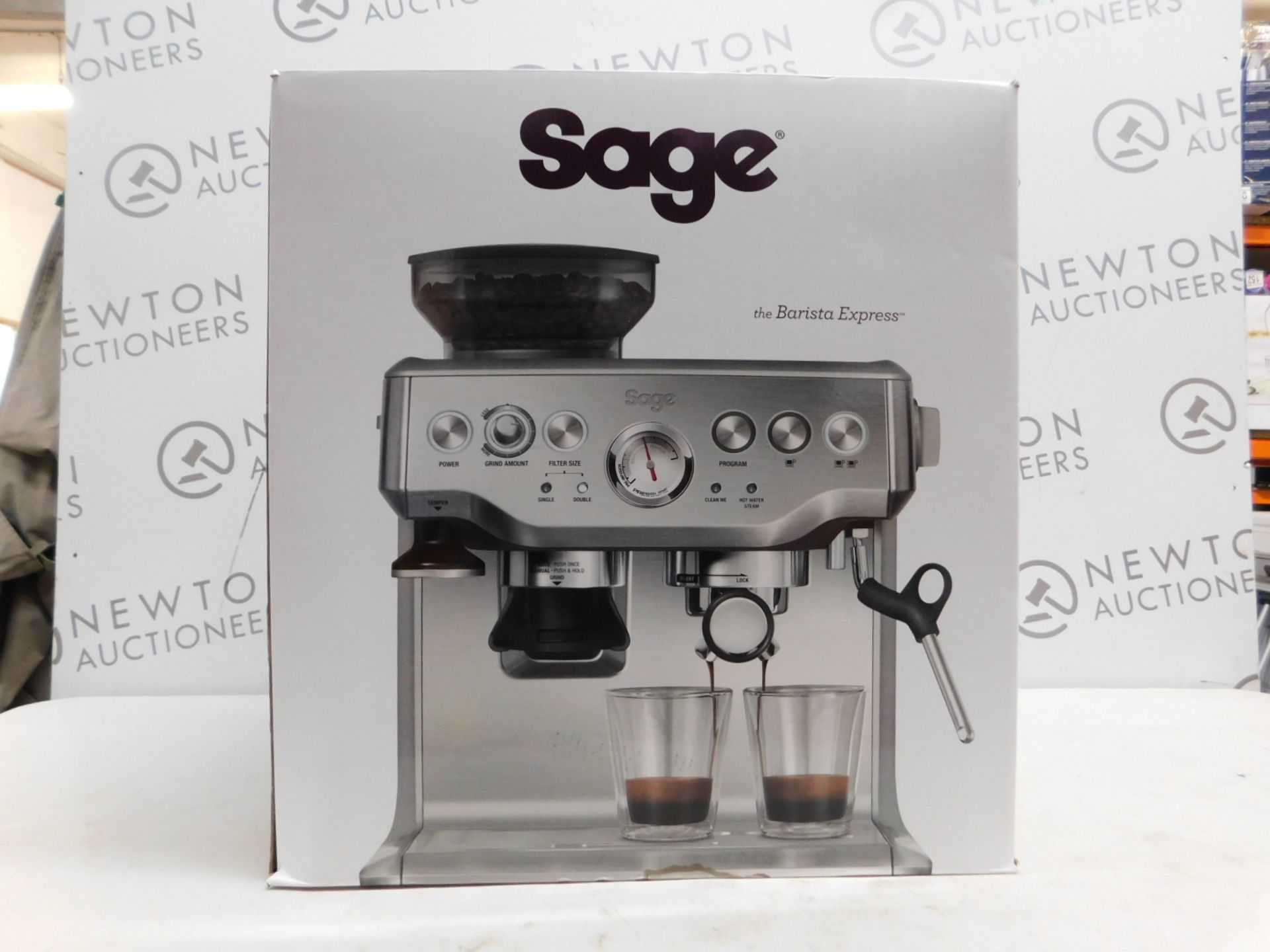 1 BOXED SAGE BARISTA EXPRESS BES875UK BEAN TO CUP COFFEE MACHINE RRP Â£599