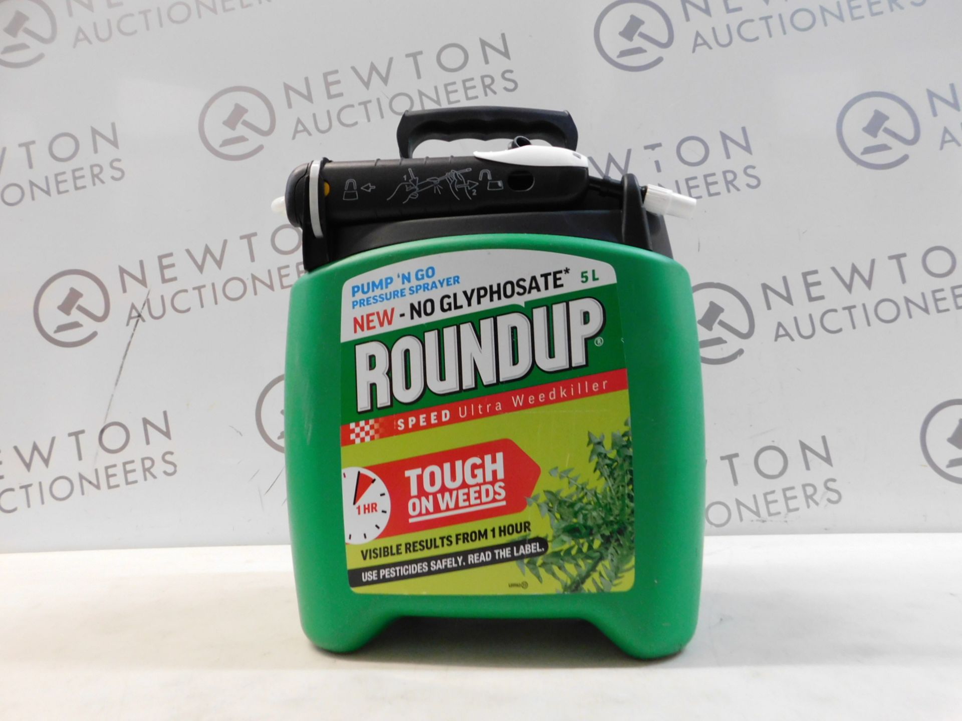 1 ROUND UP FAST ACTION PUMP 'N GO PRESSURE SPRAYER WEED KILLER RRP Â£29.99