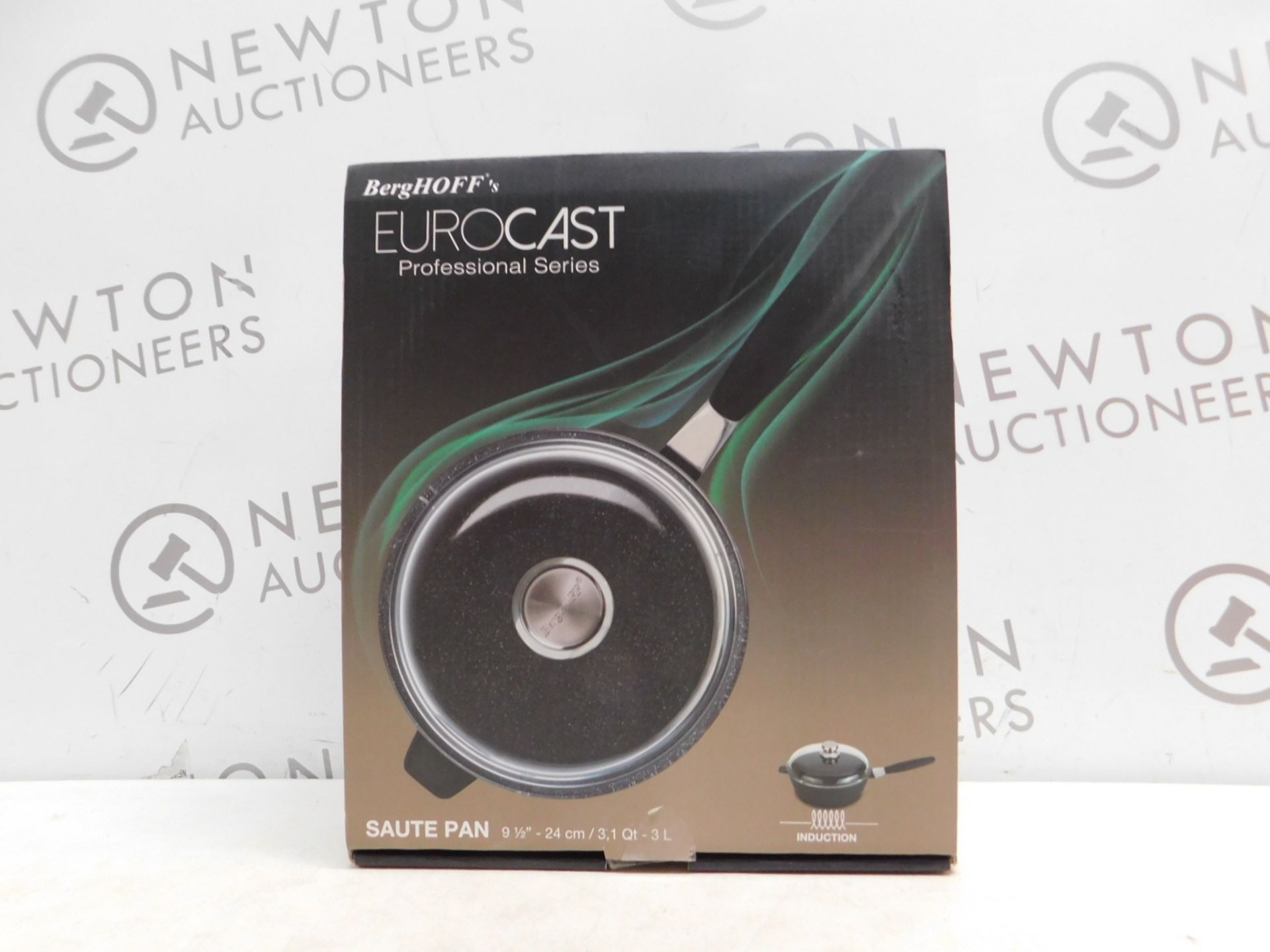 1 BOXED BERGHOFF EUROCAST NON-STICK, SAUTE PAN 24CM RRP Â£49