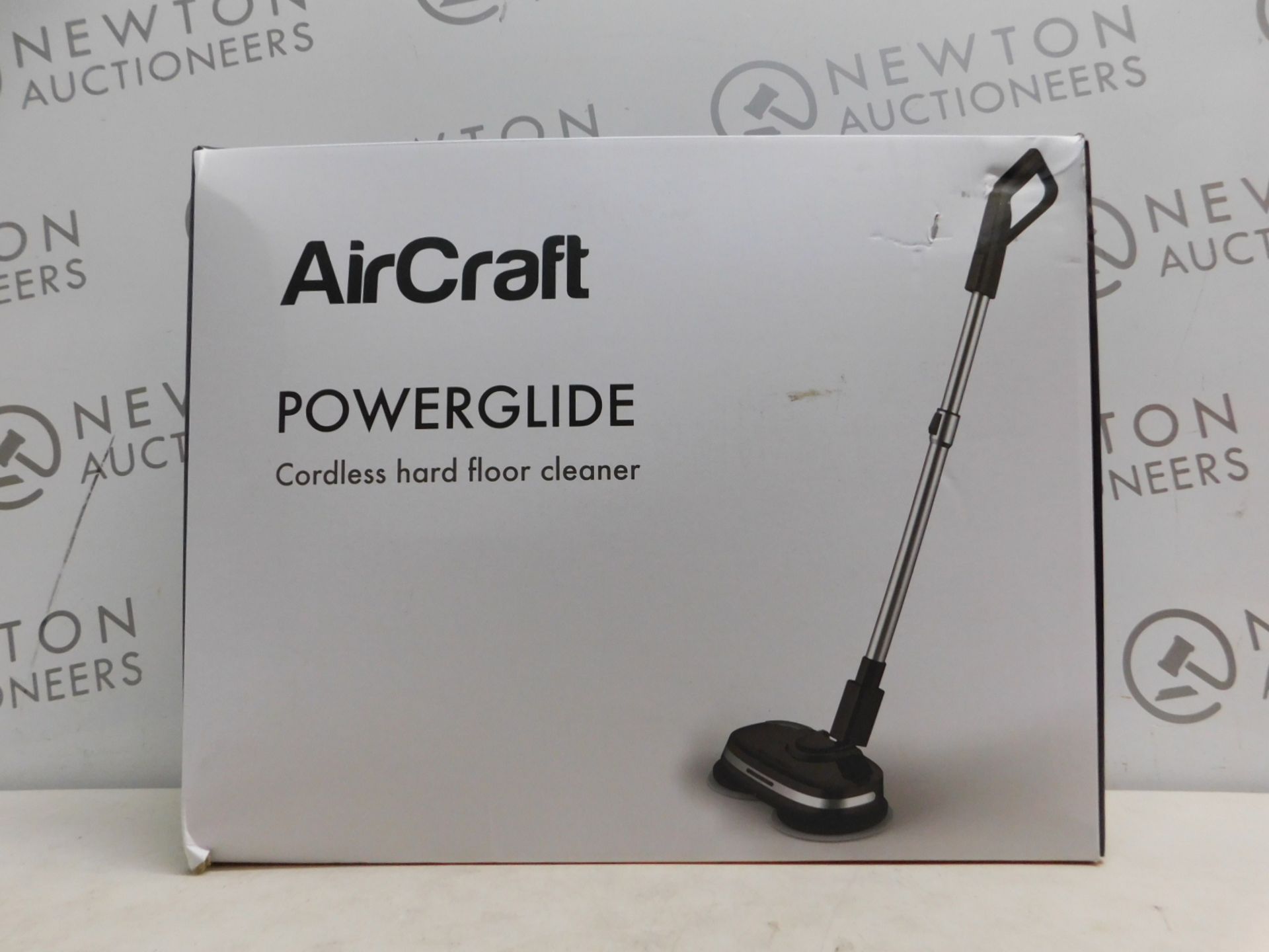 1 BOXED AIRCRAFT POWERGLIDE CORDLESS HARD FLOOR CLEANER & POLISHER RRP Â£199