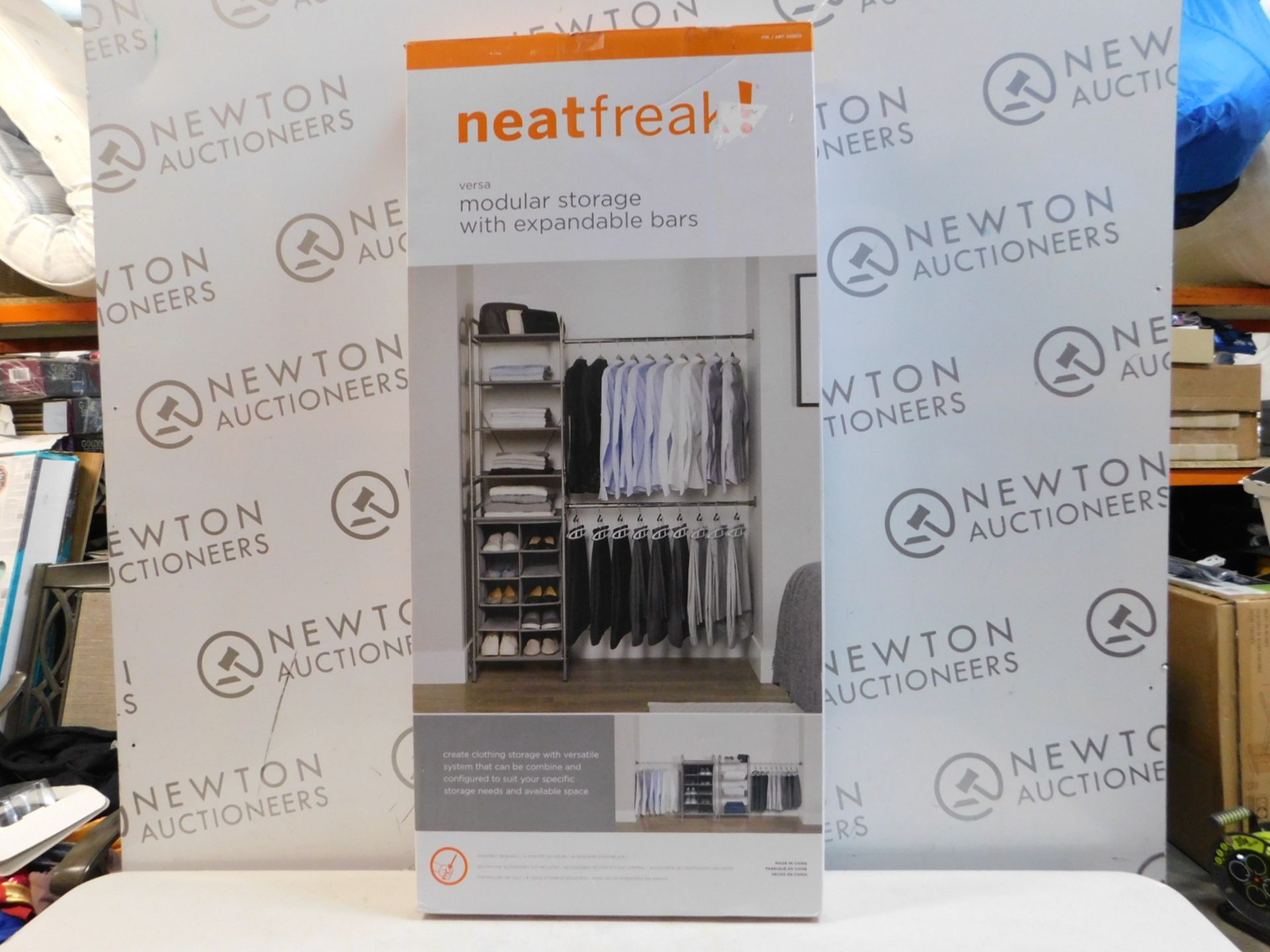 1 BOXED NEATFREAK VERSA MODULAR STORAGE TOWER RRP Â£69