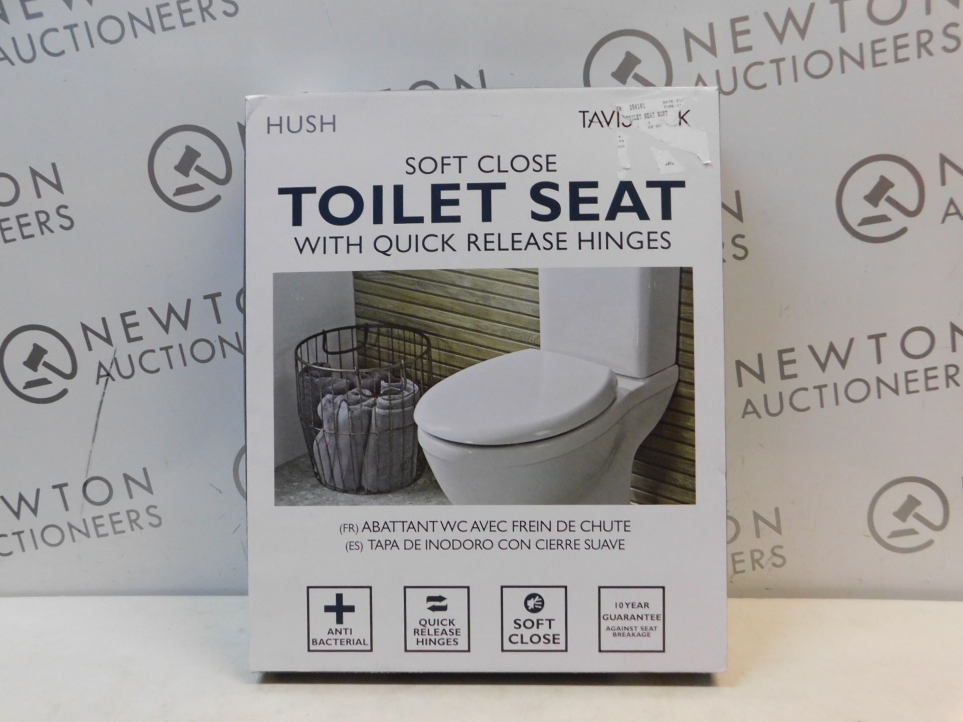 1 BOXED TAVISTOCK HUSH SOFT CLOSE QUICK RELEASE TOILET SEAT RRP Â£39.99