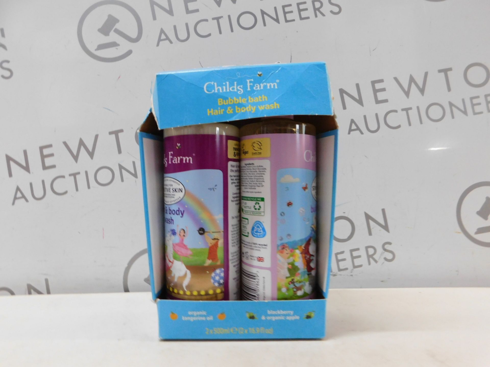 1 BOXED CHILDS FARM BABY BODY WASH AND BUBBLEBATH RRP Â£19