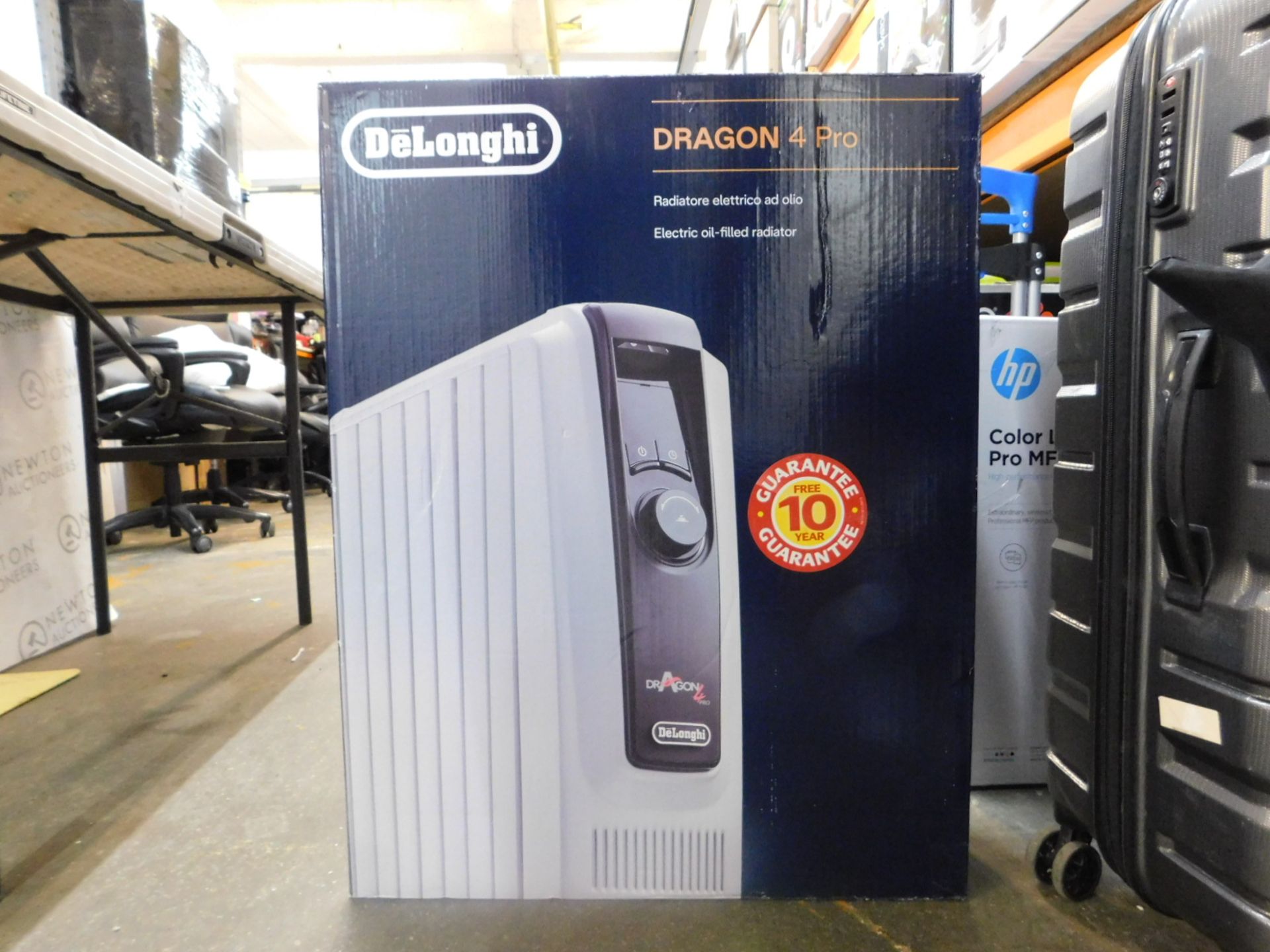 1 BOXED DE'LONGHI DRAGON 4 PRO OIL FILLED RADIATOR RRP Â£129