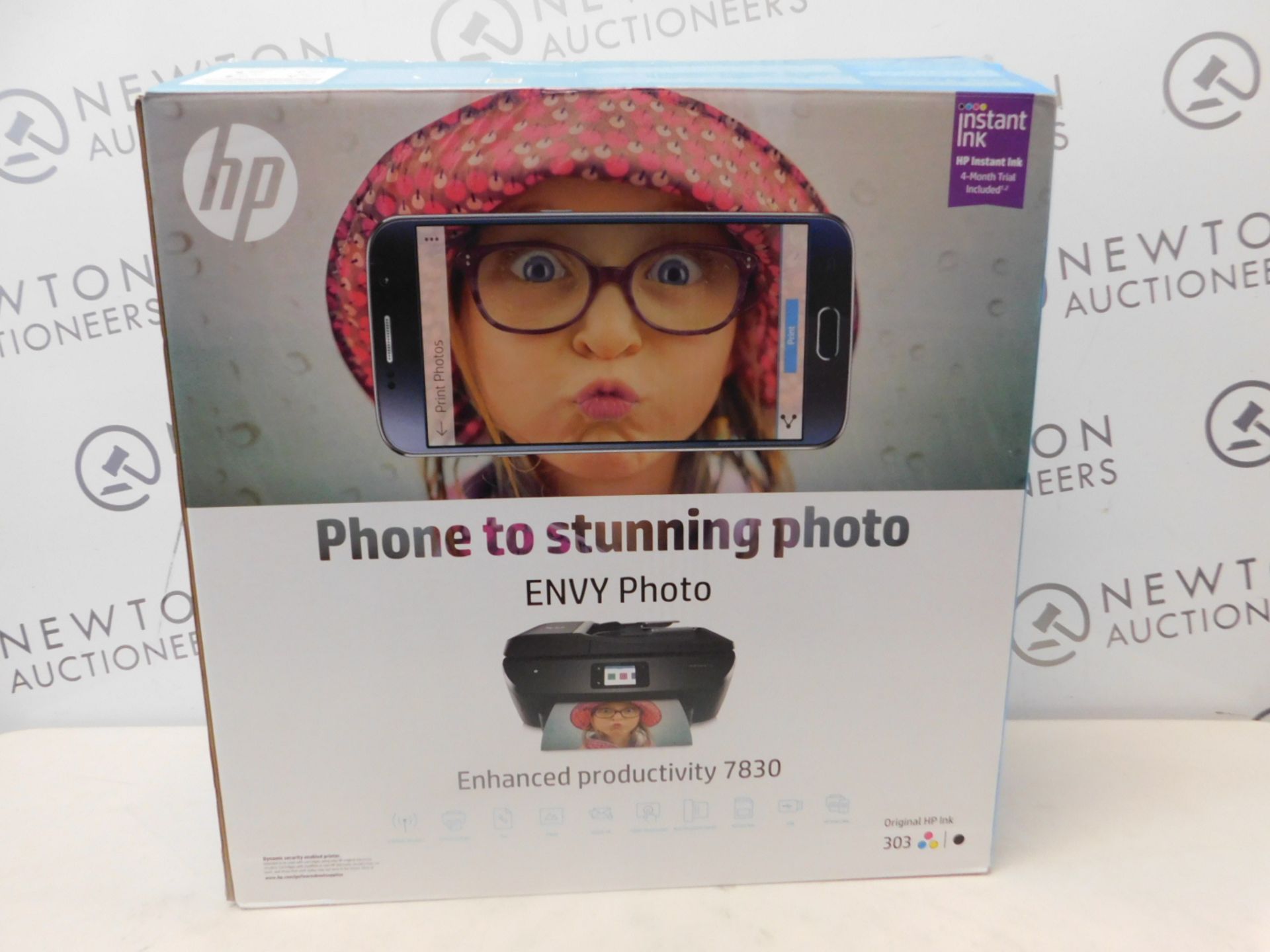 1 BOXED HP ENVY PHOTO 7830 ALL IN ONE PRINTER RRP Â£149.99