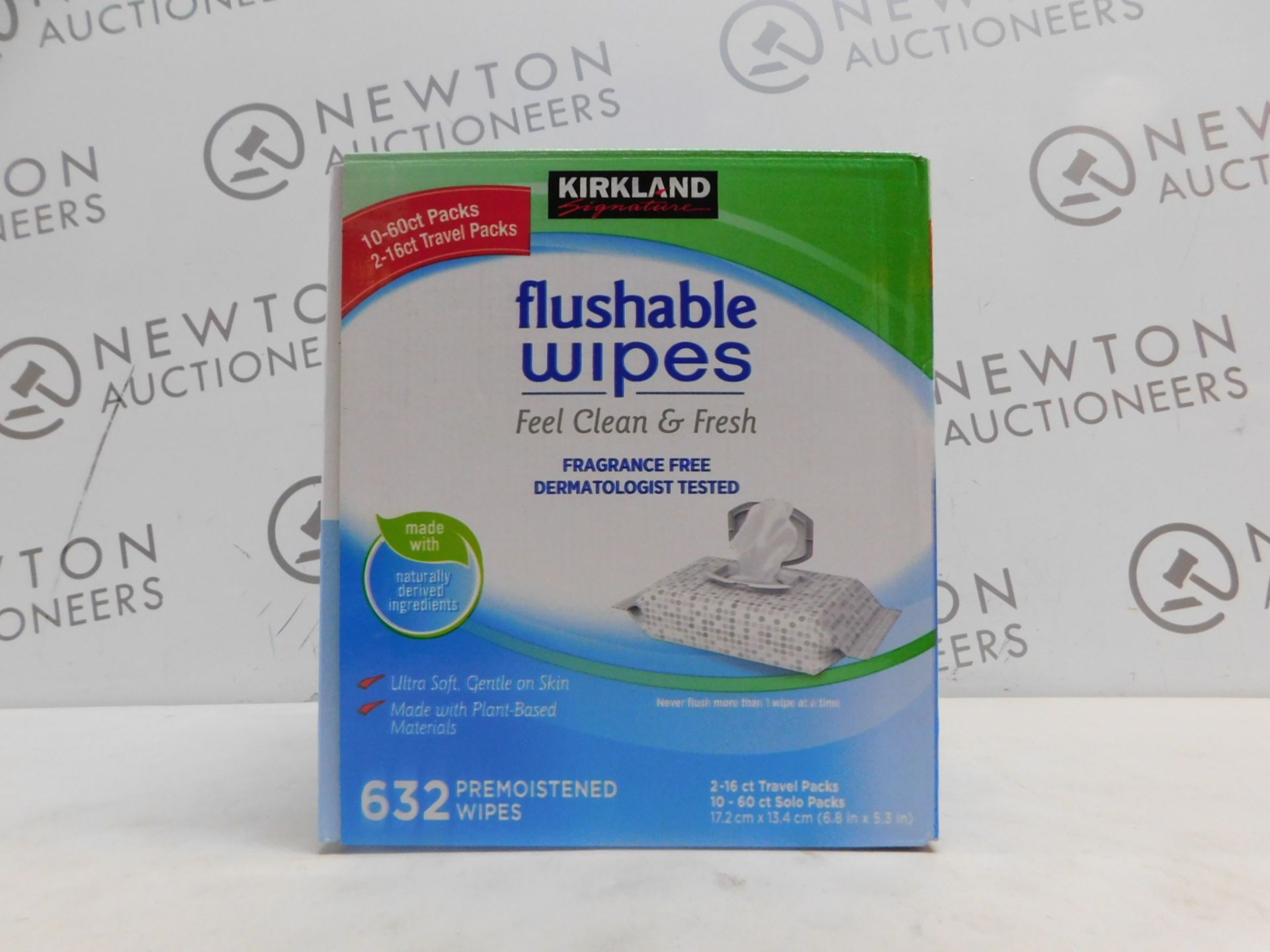 1 BOXED KIRKLAND SIGNATURE 600 (APPROX) FLUSHABLE WIPES RRP Â£22.99