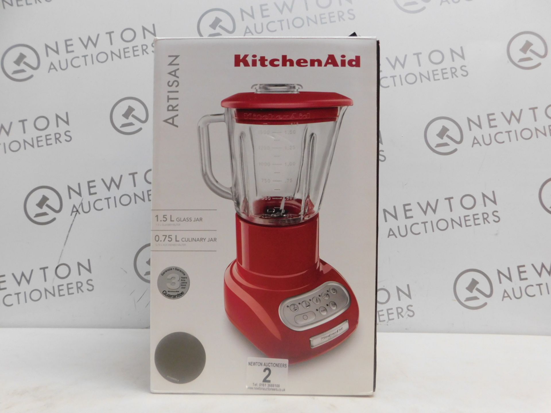 1 BOXED KITCHENAID ARTISAN BLENDER GRAY RRP Â£179