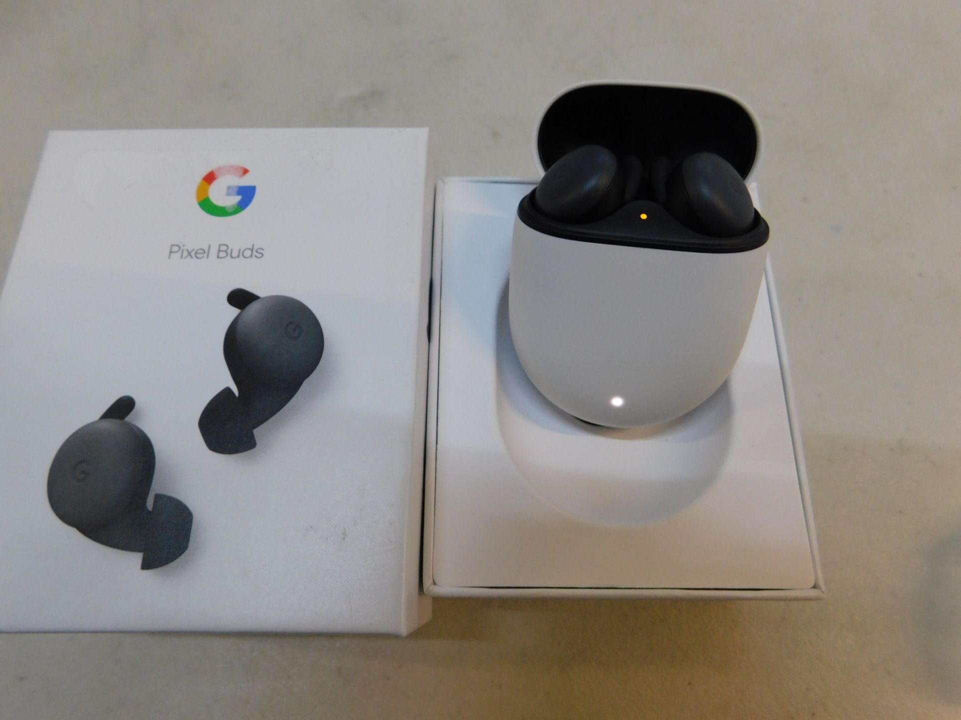 1 BOXED GOOGLE PIXEL BUDS IN-EAR TRUE WIRELESS EARBUDS - WHITE RRP Â£229