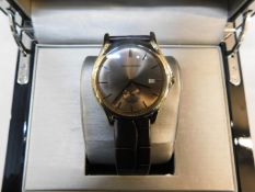 1 BOXED EMPORIO ARMANI SWISS MADE GOLD GENTS WATCH MODEL ARS1004 RRP Â£600