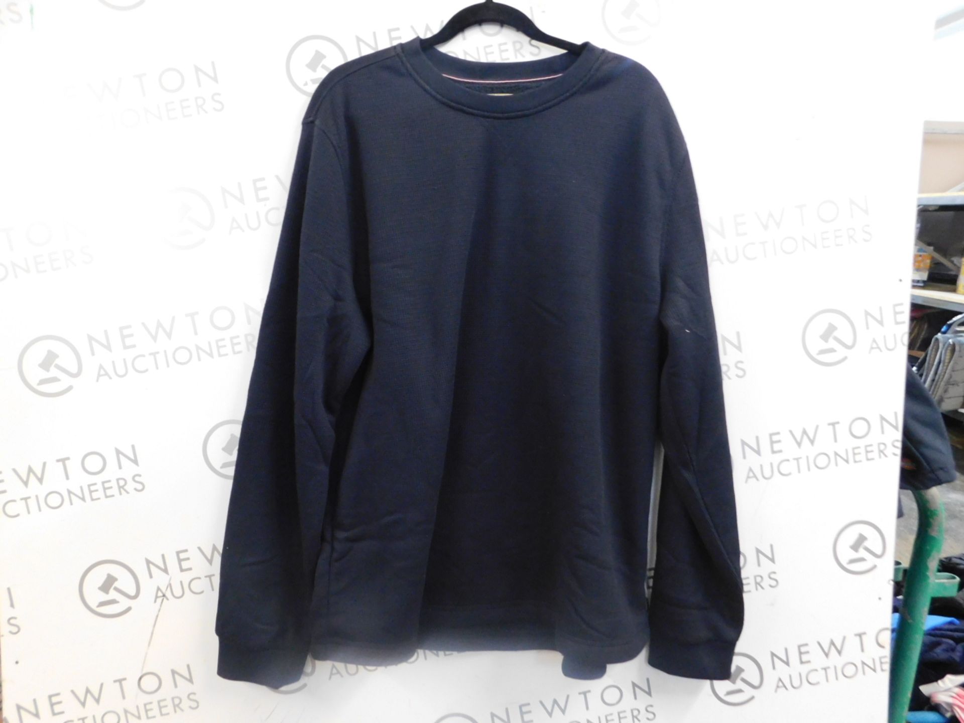 1 MENS BC CLOTHING JUMPER IN NAVY SIZE XL RRP Â£29