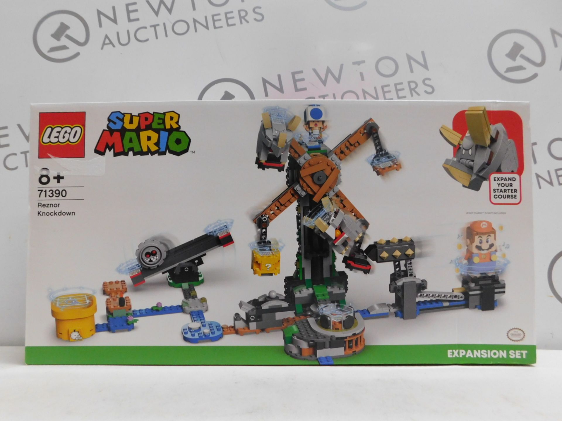 1 BRAND NEW BOXED LEGO 71390 SUPER MARIO REZNOR KNOCKDOWN EXPANSION SET RRP Â£69